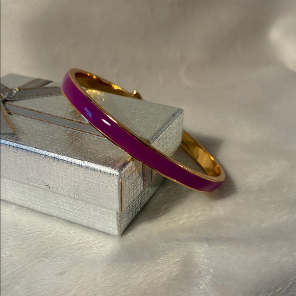Kate Spade Purple and Gold Bow Bracelet - Picture 2 of 3